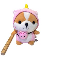 Plush stuffed Animal 10  Shiba dog