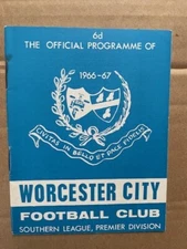 Worcester City V Yeovil Town 1966-1967