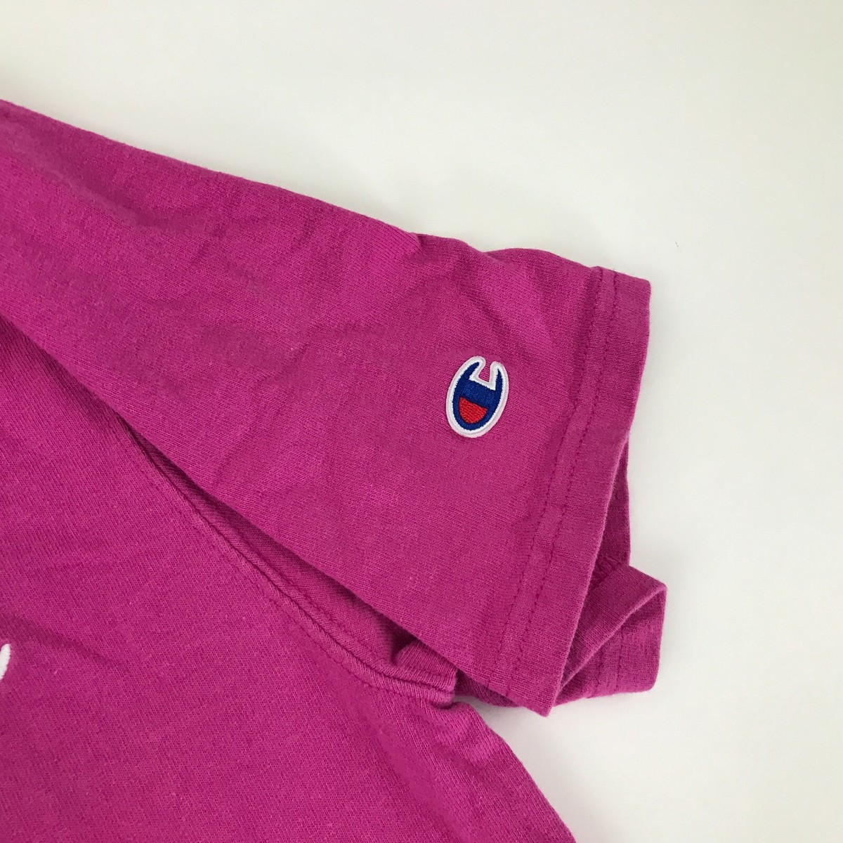 VINTAGE Champion Shirt Size Medium M Pink Adult Tee Short VINTAGE Champion Shirt Size Medium M Pink Adult Tee Short