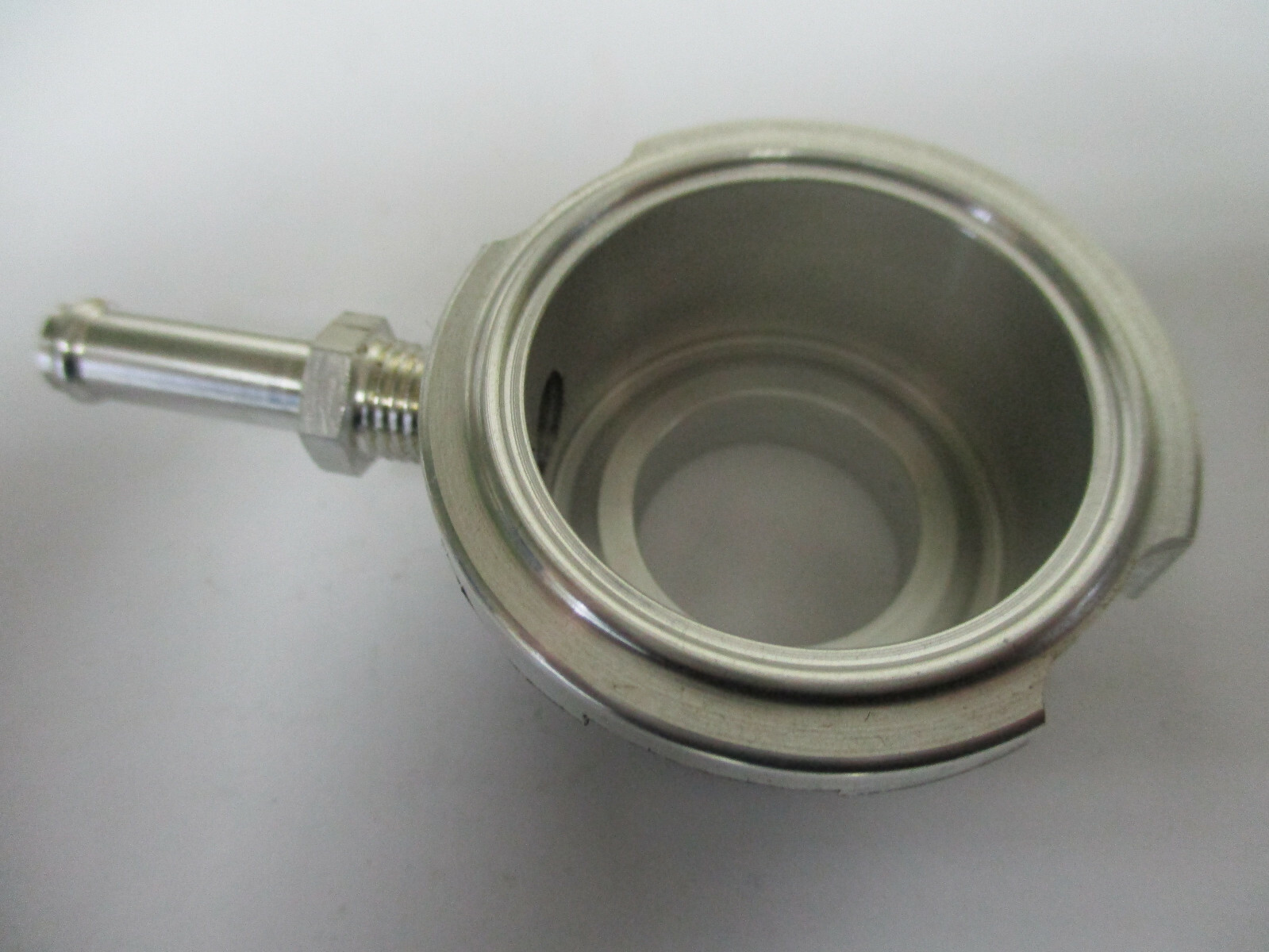 Weld On Radiator Filler Neck Billet 6061 Aluminum w/overflow 13/16