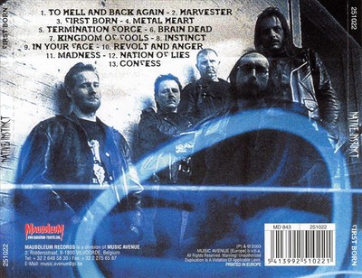 NATIVE INSTINCT FIRST BORN NEW CD