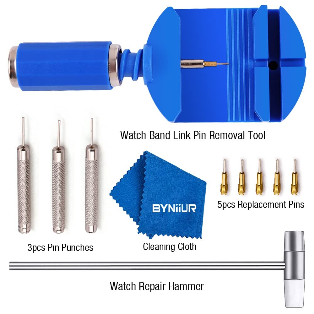 Watch Link Removal Kit Watch Bank Sizing Tools for Watch Strap Adjustment
