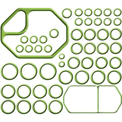 1321278 GPD A/C AC O-Ring and Gasket Seal Kit for Civic Honda Accord CR-V Pilot
