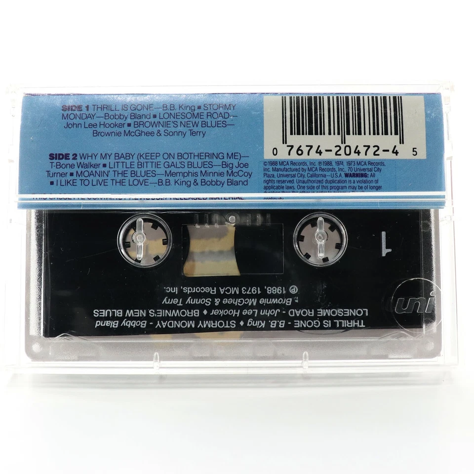 Best of the Blues #1, #2, #3 (3 Cassette Tape Set, MCA Records) TESTED B.B. King - Image 3 of 4