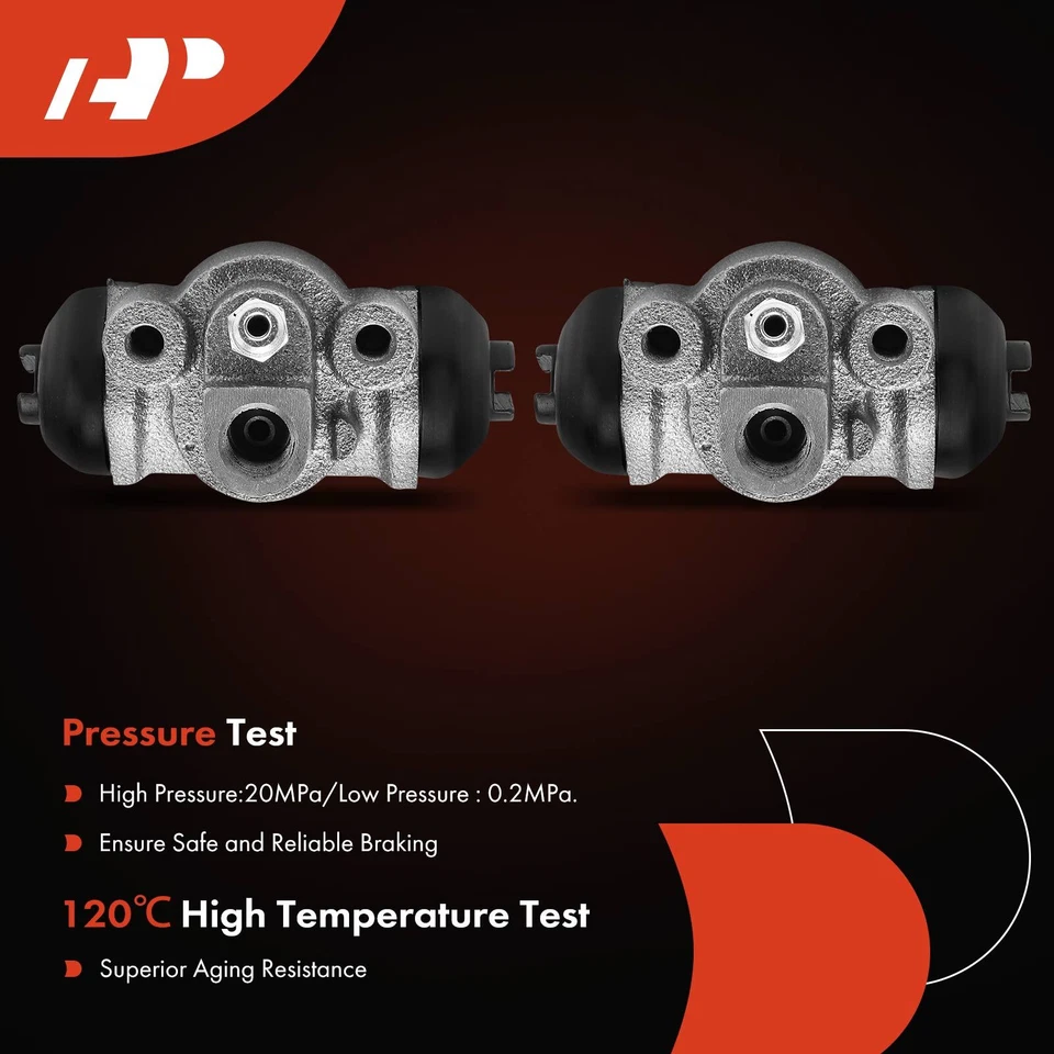 2 задних цилиндра барабанного тормоза для водителя и пассажира для Ford Festiva 88-93 - Изображение 4 из 4