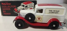 New 1932 Ford TEXACO Texas Company ERTL Delivery Car Truck Die Cast Coin Bank