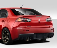 08-17 Mitsubishi Lancer Evo X V2 Duraflex Rear Body Kit Bumper 109321 08-17 Mitsubishi Lancer Evo X V2 Duraflex Rear Body Kit Bumper 109321