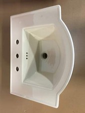 AMERICAN STANDARD 0900008.222 24" X 20" RECTANGULAR PEDESTAL BATHROOM SINK