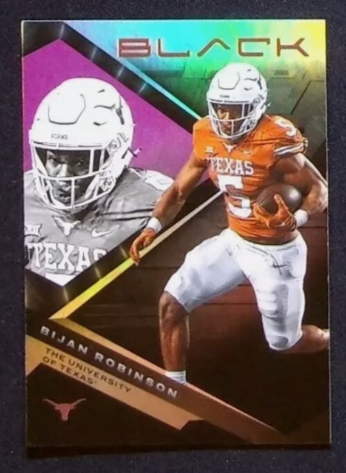 Bijan Robinson Panini Chronicles Draft Picks Black #22 Pink