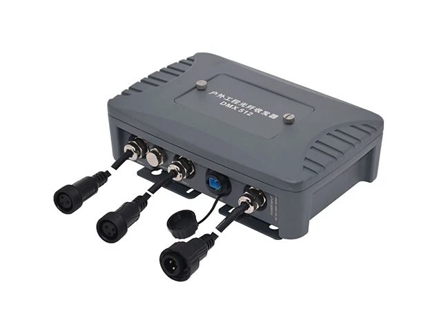 DMX512 Single-mode fiber media converter Long-distance data transmission outdoor - Image 2 of 3