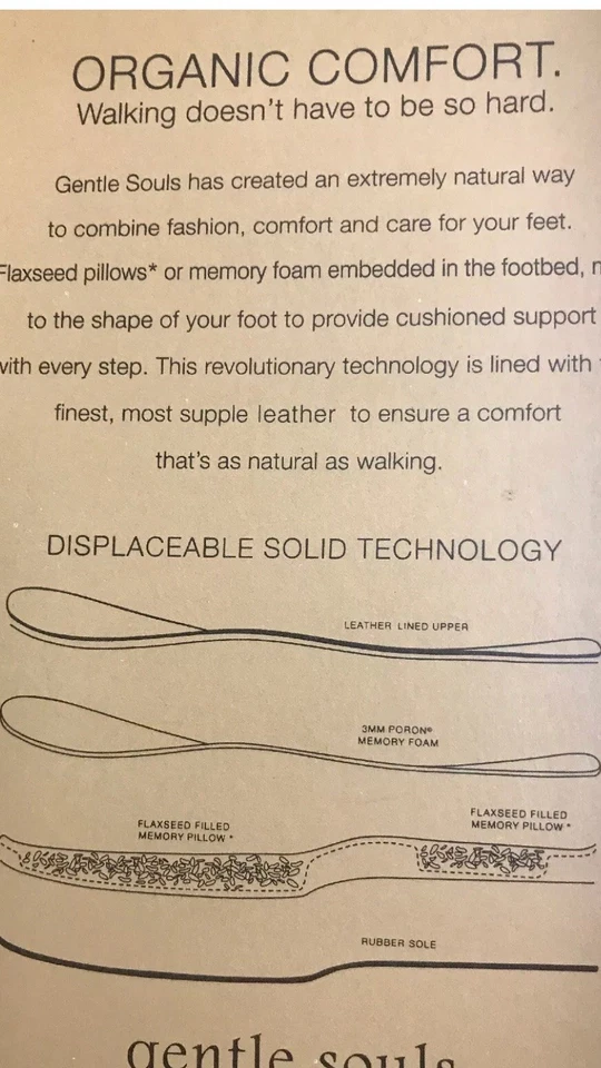 Zapatilla para mujer Gentle Souls by Kenneth Cole Erin Smoking, talla 7B Foto 3 de 4