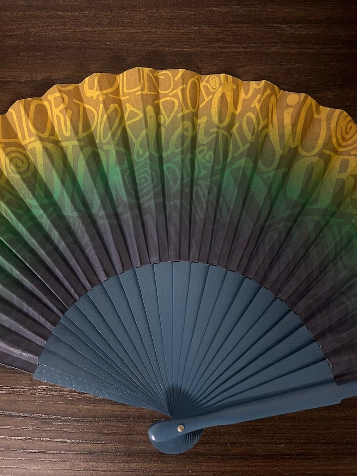 Christian Dior Stussy складной вентилятор | коллекционный - Изображение 3 из 4