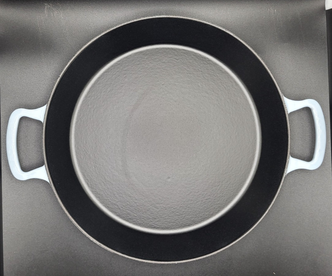 Le Creuset Round Paella Pan - 3.25 Qt - Coastal Blue - NIB (see description)