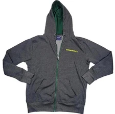 University Of Oregon Ducks Full Zip Hoodie Size M Medium Campus Heritage NCAA