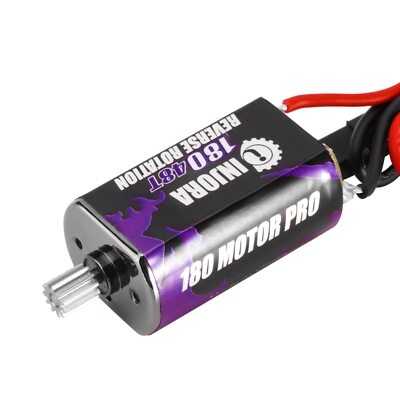 180 PRO Brushed 48T Motor with Stainless Steel Pinion for TRX4M 1/18 RC Crawl...