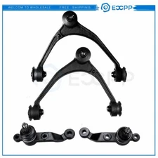 4pcs Front Upper Control Arms Lower Ball Joints Kit For 1998-2004 05 Lexus GS300