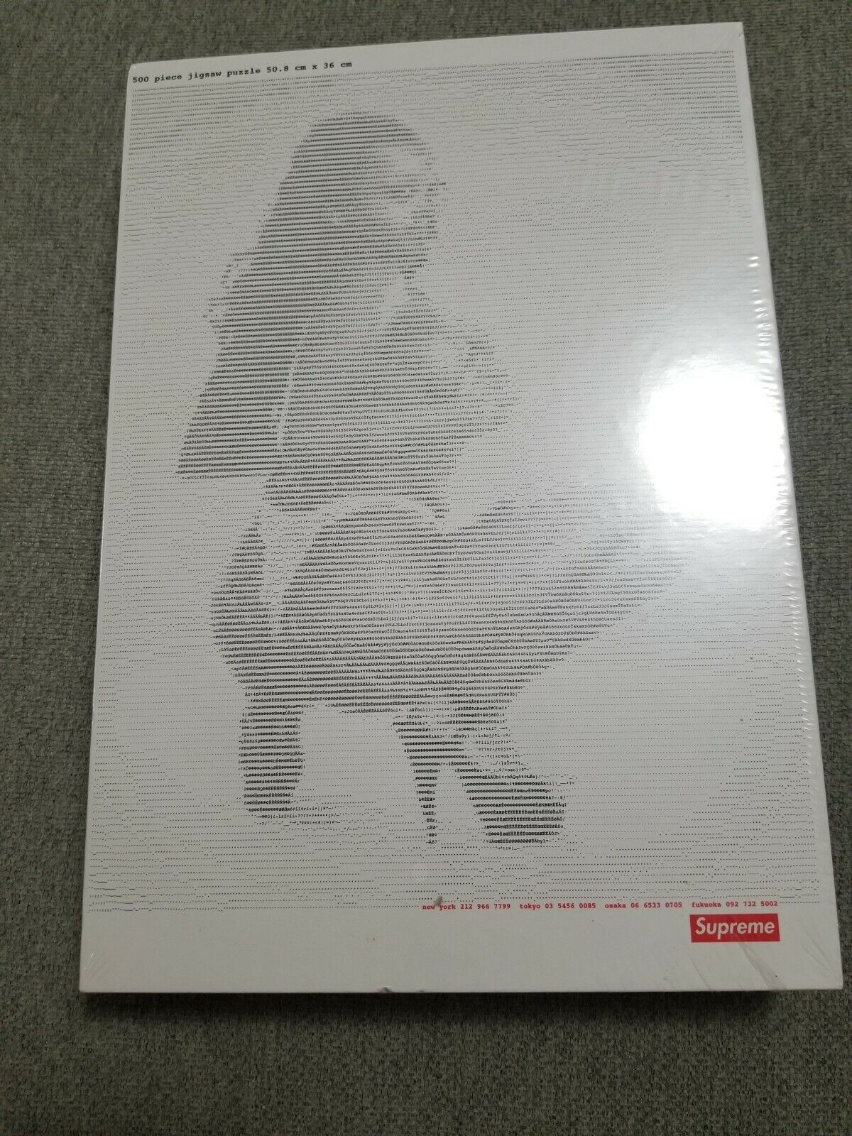 SUPREME DIGI JIWSAW PUZZLE 500 PIECE MULTI SS17