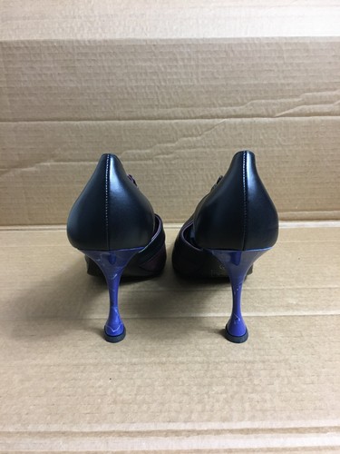 scarpe chanel bi colore con tacco alto - two-tone chanel shoes with high heels - Foto 3 di 14