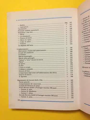 Il Rottweiler-di Domenico Moscatelli-libro De Vecchi 1993 - Foto 7 di 8