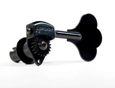 Hipshot Ultralite LIC Tuner HB6C 1/2 Black - 4 Inline Set Auth Dealer