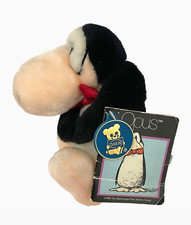 Vintage 1982 Dakin Opus Plush Mini Washington Post Bloom County Red tie 6" in