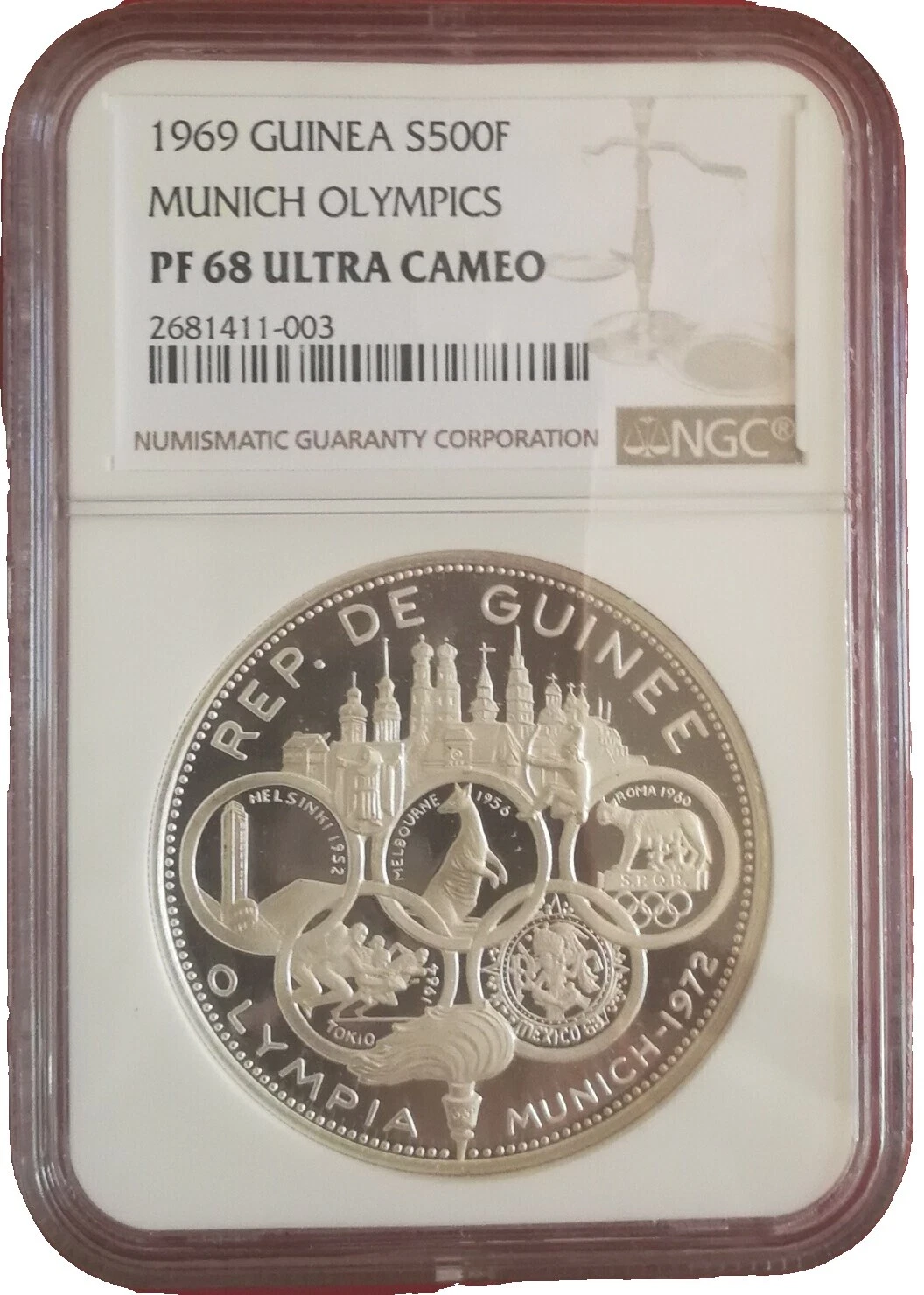 Silver 1969 African Coins