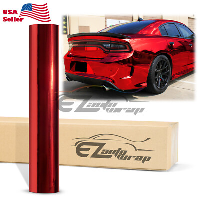 * 9 Colors Premium Chrome Vinyl Film Wrap Sticker Decal Air Release Bubble Free