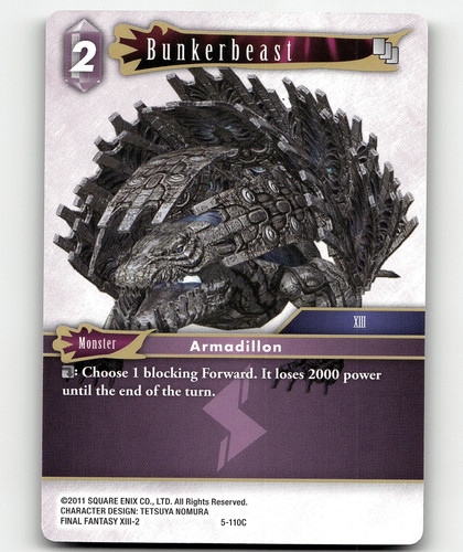 Final Fantasy TCG - Bismarck - 5-133H - Opus V | eBay