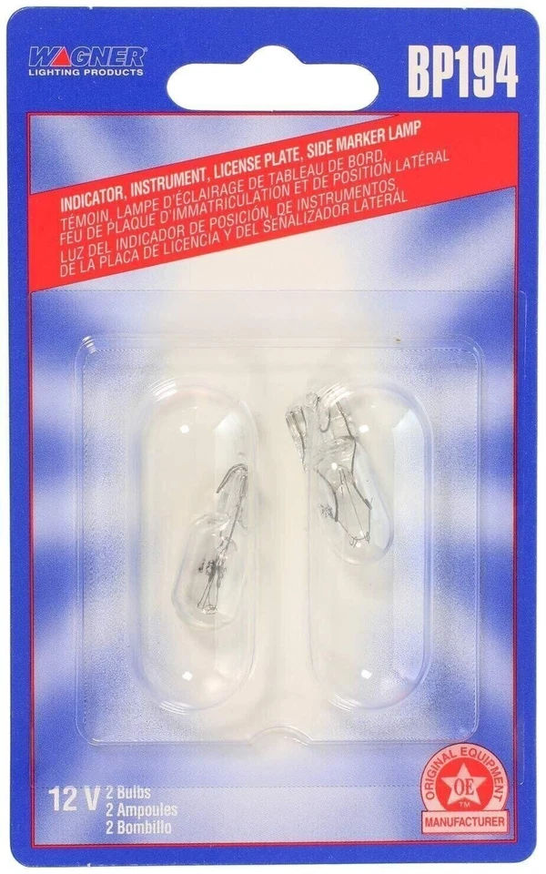 Wagner Lighting BP194 Light Bulb - Multi-Purpose (Card of 2) - Image 3 of 4