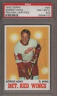 1970 Topps Gordie Howe no. 29 Signed autograph PSA/DNA certi PSA 8.5