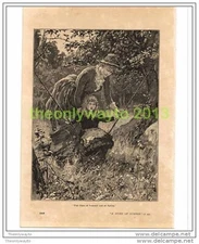 SUMMERTIME SWING, THE QUIVER, Book Illustration (Print), c1886