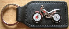 Keyring GAS-GAS JT 35 / JT35 trial motorcycle white/red Art. 0561 Moto
