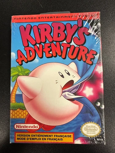 Kirby's Adventure NES Sealed New