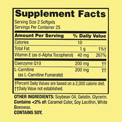 l carnitine fumarate and coenzyme q10 Beneficial effects of l-carnitine supplementation for weight management in  overweight and obese adults: An updated systematic review and dose-response  meta-analysis of randomized controlled trials main image 0