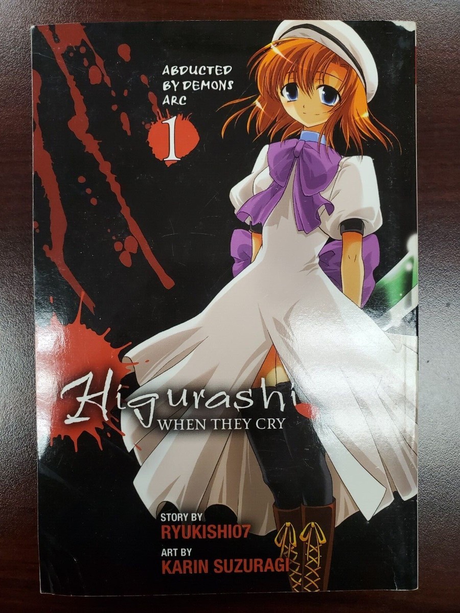 Higurashi When they Cry manga (Yen Press 2009) Various Volumes
