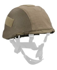 FirstSpear hybrid MICH/ACH helmet cover XL Extra Large Coyote brown stretch/mesh