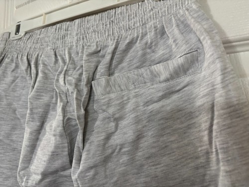 Nuevo Jersey Fila Para Hombre Corbata Algodón Corto Ceniza/Gris Talla M con Bolsillos - Imagen 9 de 11
