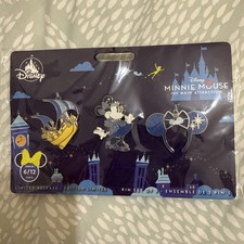 Minnie Mouse Hauptattraktion Pin Set Peter Pan's Flight 6./12. Juni