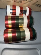 Holiday Inspirations Rolled Ribbon Various Colors And Widths