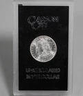 BU 1883 CC Morgan Silver Dollar Uncirculated Carson City Coin $1 in GSA Holder
