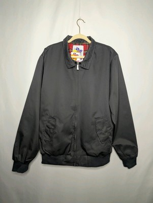 Harrington Mens Classic Gray Utility Deadstock Zip Up Jacket Sizes XL NWT