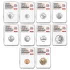 Presale - 10pc Set - 2026-S U.S. Clad Proof NGC PF70UC FDI American 250th