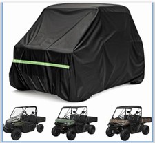UTV Cover 2-3 Seater, Waterproof Heavy Duty 600D Side by Side 126" x 70" x 75"