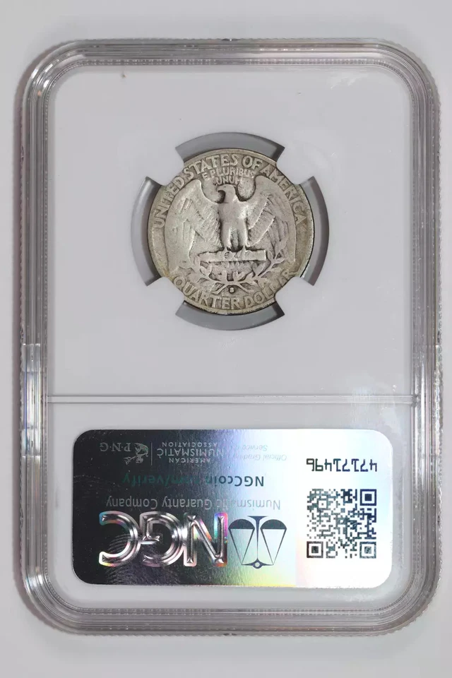 1932-S WASHINGTON QUARTER NGC VG10 - Image 2 of 2