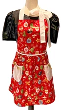 Homemade Christmas Apron -New 