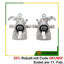 2x Bremssattel Hinten Links+Rechts für Opel Astra G+H Zafira A+B Meriva Combo