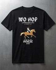 Wo Hop Chinatown NYC 2026 Year Of The Horse T-Shirt Chinese Zodiac Tee