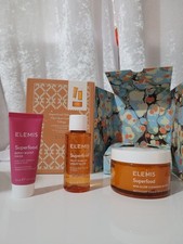 Elemis Superfood Skincare Set Bnib Butter, Aha Liquid Glow And Berry Boost Mask