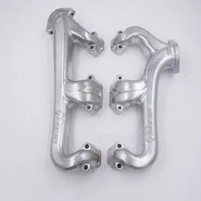 Hooker Exhaust Manifold Set 2.5" Silver for 1955-2002 Chevy Small Block SEE DESC
