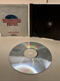 SNK NEO GEO CD World Heroes Japan NEOGEO Game US Seller